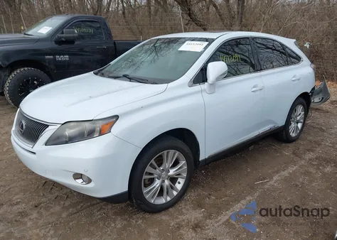 2010 Lexus Rx 450H из США, поврежденный, VIN JTJZB1BA9A2400218